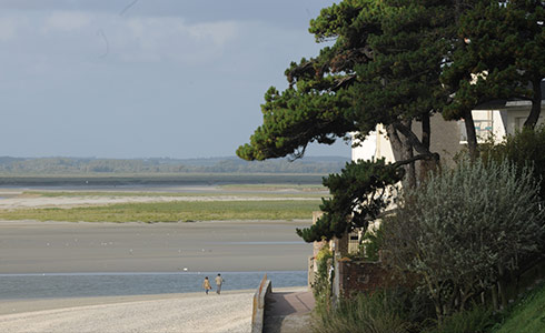Une plage belle et calme